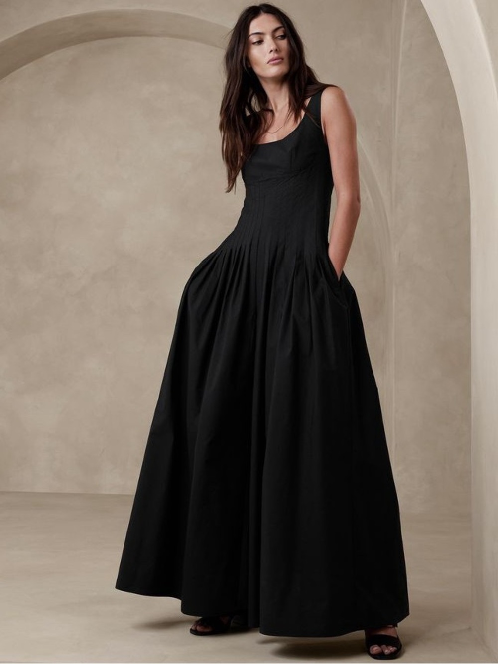 BANANA REPUBLIC Ness Wide Leg Poplin Jumpsuit